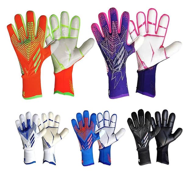 Målvaktshandskar för ungdomar och vuxna, målvaktshandskar för barn med fingersupport rosa 6 pink 6
