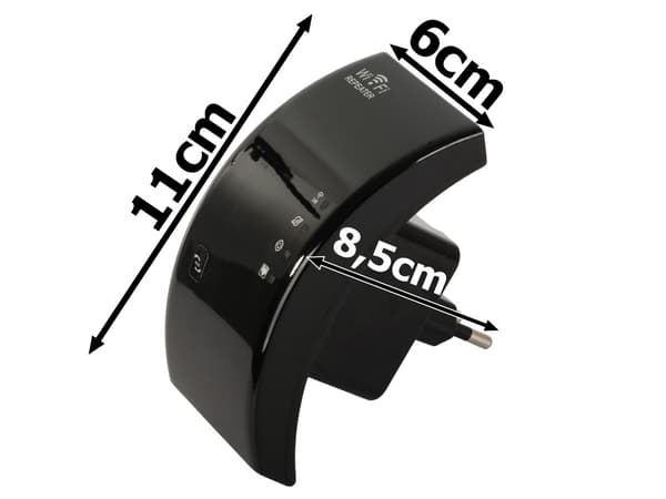 Wifi-repeater / Forstærker - Øg rækkevidden af dit netværk