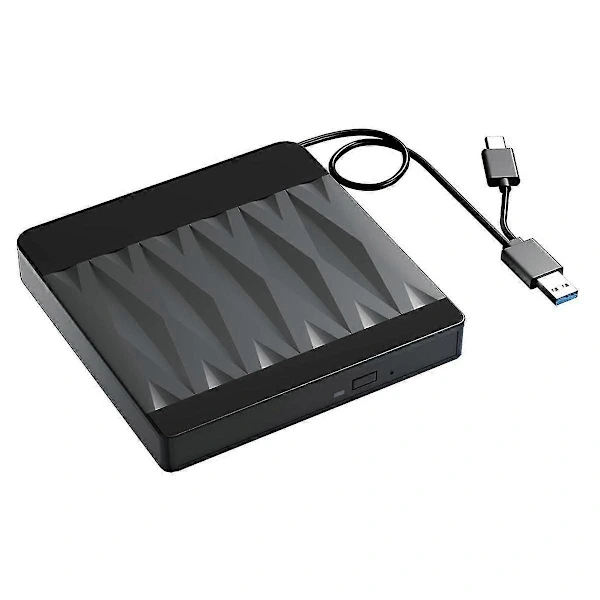 External Blu-Ray Drive Optical Drive CD DVD BD Burner RW Player, ReWriter Disc Duplicator Comp