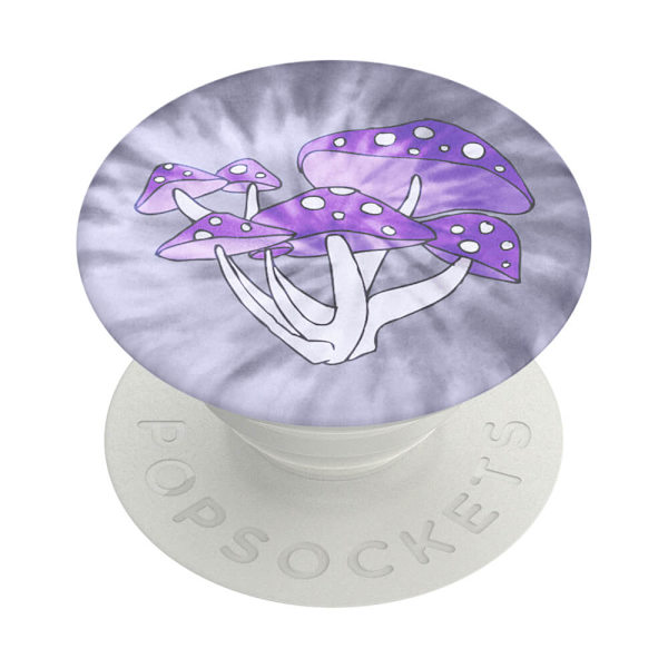 Tie Dye Toadstools Aftageligt Greb med Standerfunktion