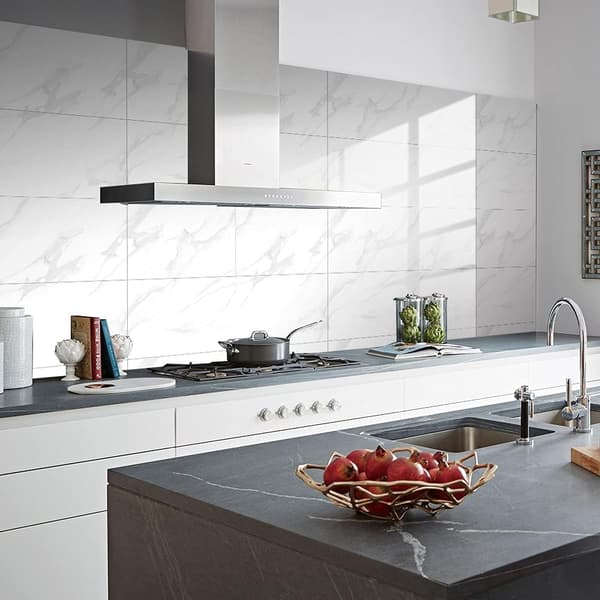 Decorative Self-Adhesive Rectangular Tiles for Bathroom and Kitchen Tiles