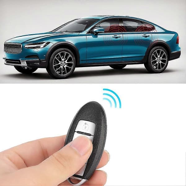 Fjernkontrollnøkkel for XC60 2010-2017 XC70 2008-2016, 5 knapper KR55WK49264 [DB]