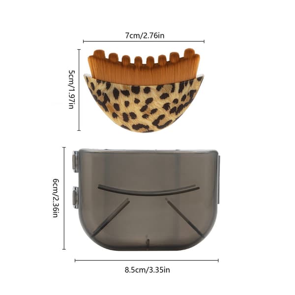 Facial Lymphatic Massage Brush — Sculpting and Massage Tool — Designed for Dry Brushing — Ergonomic Design
