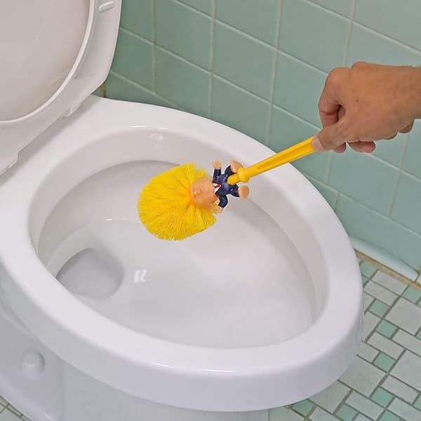 WC-harja, Uutuus Poliittinen Vitsilahja, Tekee Vessat Puhtaiksi