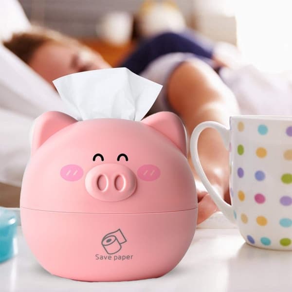 Creative Cute Cartoon Tissue Box, Home Living Room Tissue Box