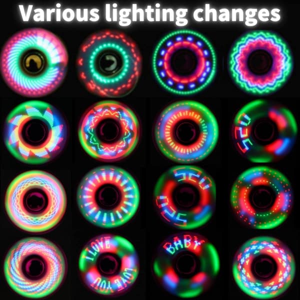 LED Fidget Toy - 18 Pattern Changes - Stress Relief for Kids/Adults with ADHD