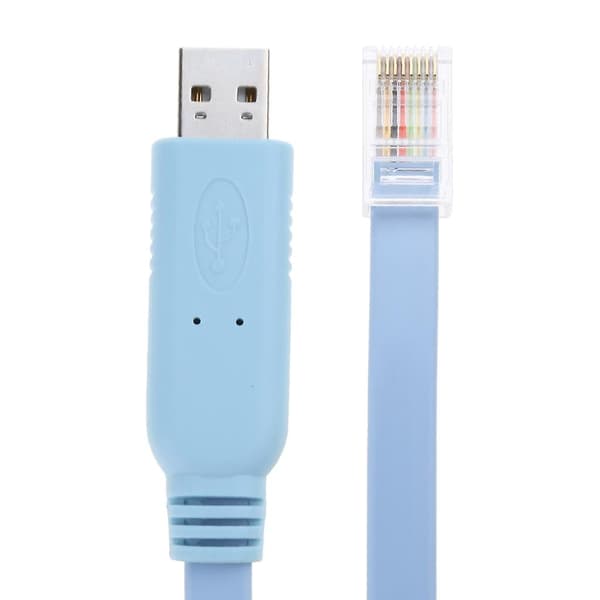 Konsolkabel USB til RJ45 Konsolkabler til H3c Router Rollover Console