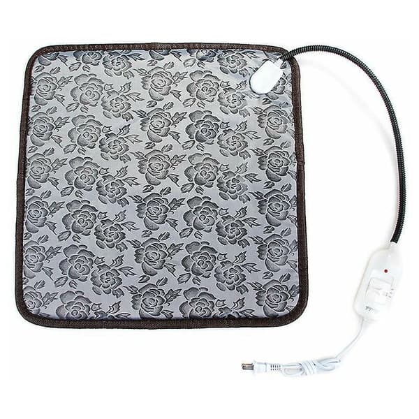 Pet Heating Pad, Heating Mat, Waterproof Heating Blanket, Chew-Proof Steel Cable 45*45cm-FF-