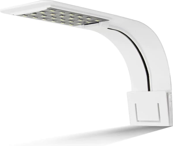 LED Aquarium Light 220 mm White 4 Pieces for All Tank Types Black
