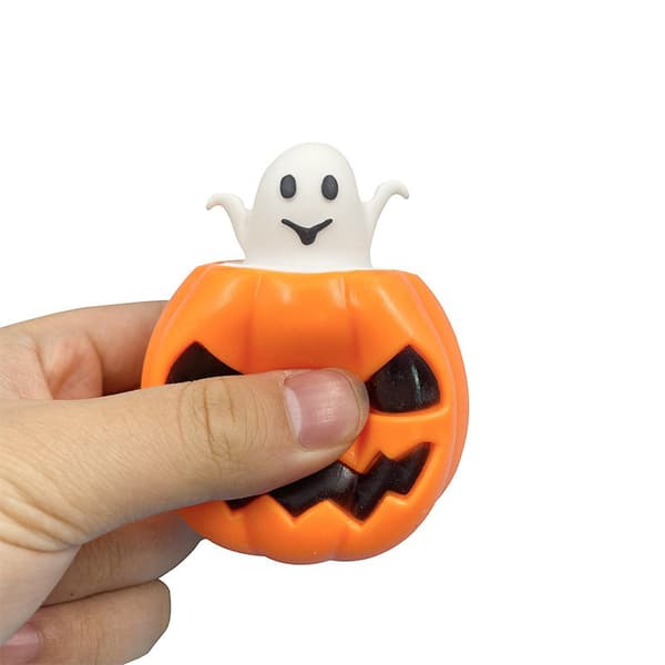 5 st Halloween Pumpkin Cup Squeeze Ventilation Toy