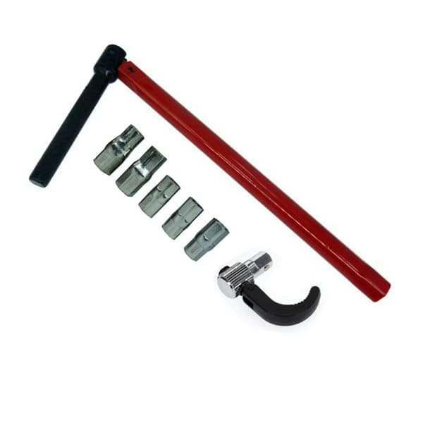 7-piece socket wrench, plumber's hand tool, bathroom maintenance and installation kit 8 13 mm