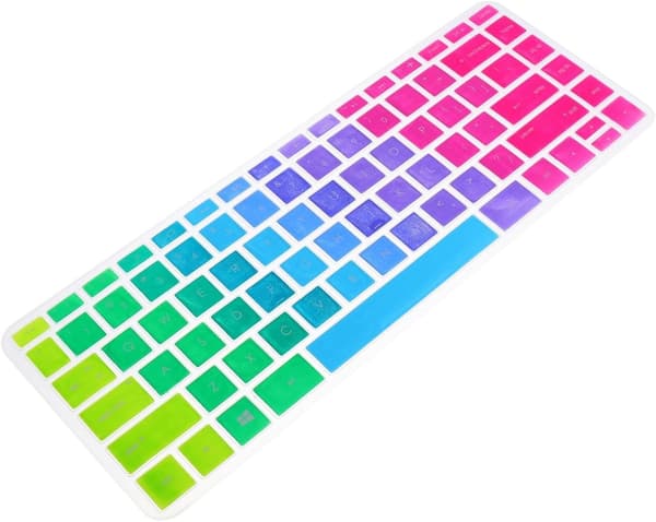 Silicone Keyboard Cover Keyboard Protector for Laptop Dustproof Water Resistant Soft and Comfortable