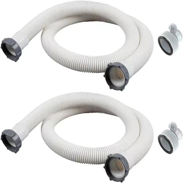 Sæt til Intex poolslangeadapter Erstatningsslange Poolslangefilter Pumpeslangekobling