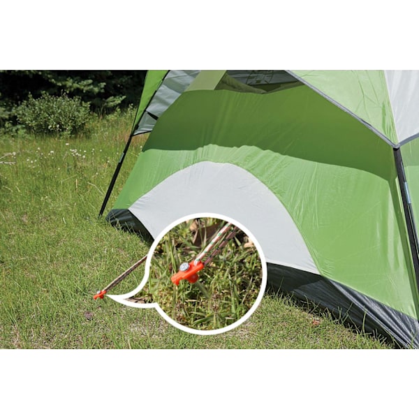 Teltsplinter, 10 tommer galvaniseret rustfri pløkke til pop-up baldakin, telt, camping, vandreture, pakke med 10