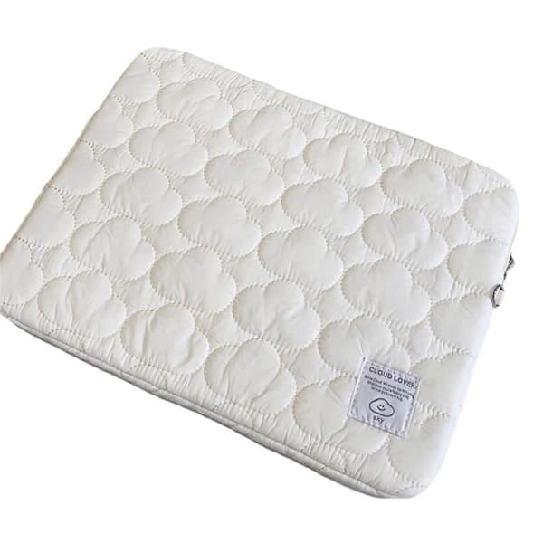 Velegnet til 11-tommer laptop sleeve opbevaringstaske hvid