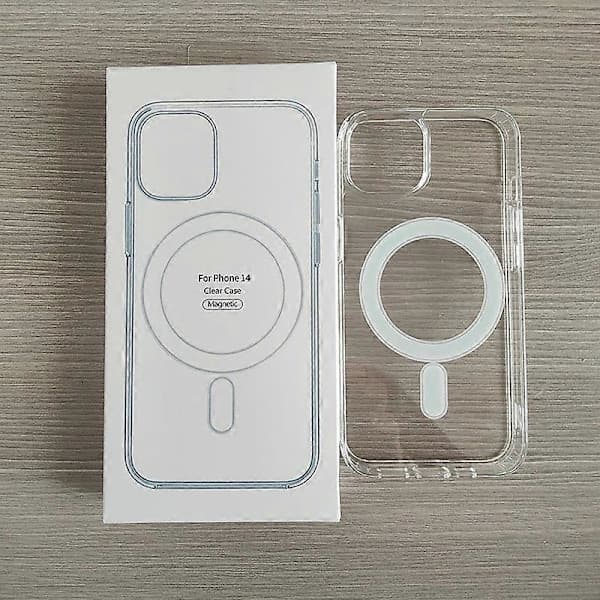 Passer for iPhone 16 Apple magnetisk mobildeksel magsafe ensfarget transparent animasjon anti-fall 16PRO mykt deksel iPhone15 plus