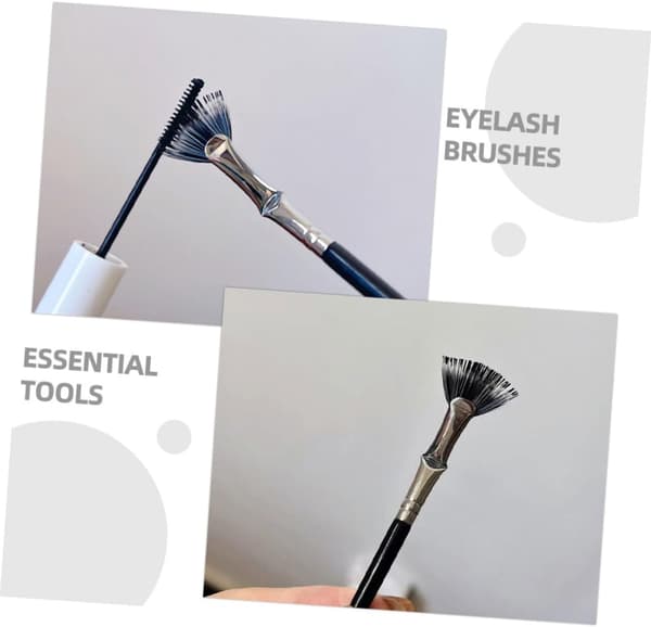 3 Pcs Eyelash Brushes Mascara Brush for Lashes Eye Makeup Applicator Tool and Eyelash Extensions