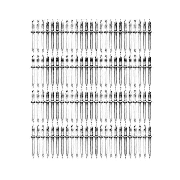 Baseboard Wood 200pcs Double Head Baseboard Wire Seamless Nail No Trace Nails Horn Nails