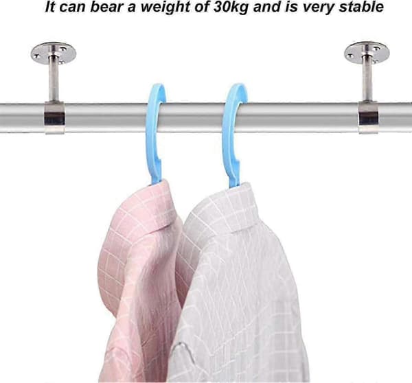 Gloryit 6 delar takgardinstångsstöd stångfäste takstångsfäste för tak eller vägg gardinstångsfäste, installera inomhusgardinstång-3