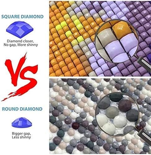 (40x30cm) Square Diamond Painting Full Drill DIY 5D Square Diamo