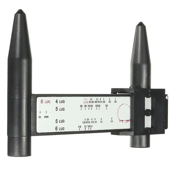 PCD Gauge, Ruler, Rim, Car Wheel, Bolt Pattern, Gauge, Tool, Holes 4 5 6 8 Bolts