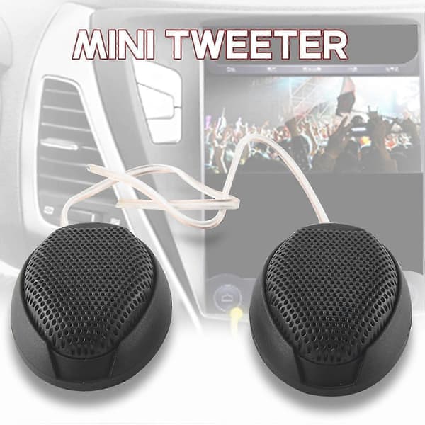 2 stk Bil Universal 12V 1000W Mini Audio Diskant Højttaler Horn til Bil Lydsystem
