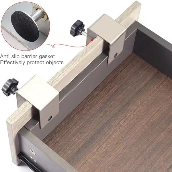 Drawer Front Installation Fixing Clamps Drawer Front Mounting Clamps for Woodworking,
