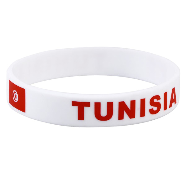 6 st Country Silikonarmband Modesportarmband (tunisien)Tunisien Tunisia