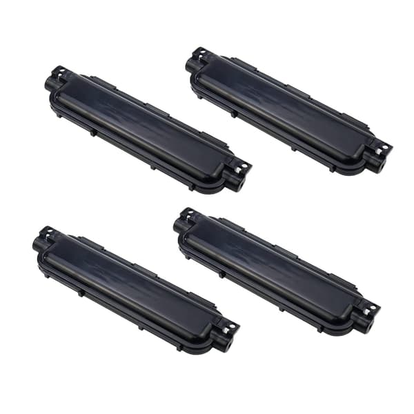 FTTH Fiberoptisk Vattentät Box, IP67-klassad Utomhus/Inomhus SC Adapter Skyddsbox Black