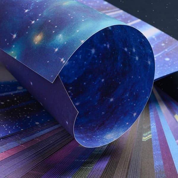 Double-Sided Origami, Night Sky Constellation Kids Craft Paper