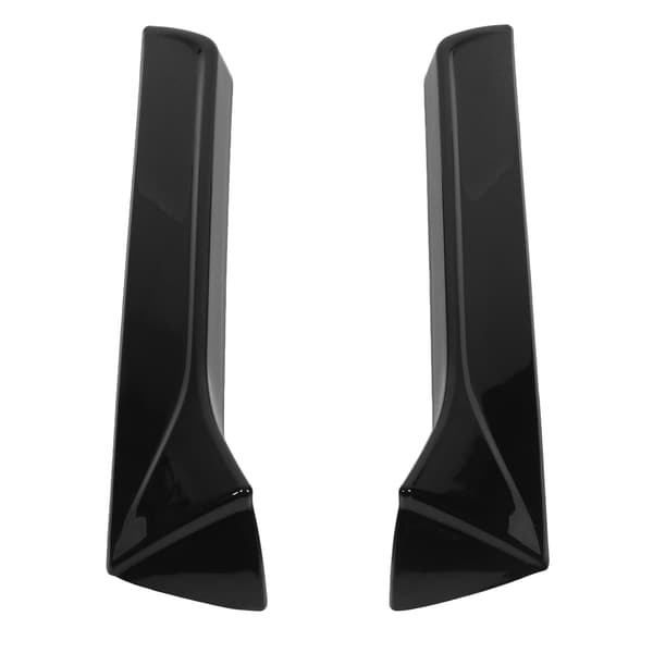 2 pcs Rear Window Side Spoiler Wing External Trim Left Right Replacement for SEAT LEON 5F FR Mk3 MK3.5 2013‑2021 Gloss Black