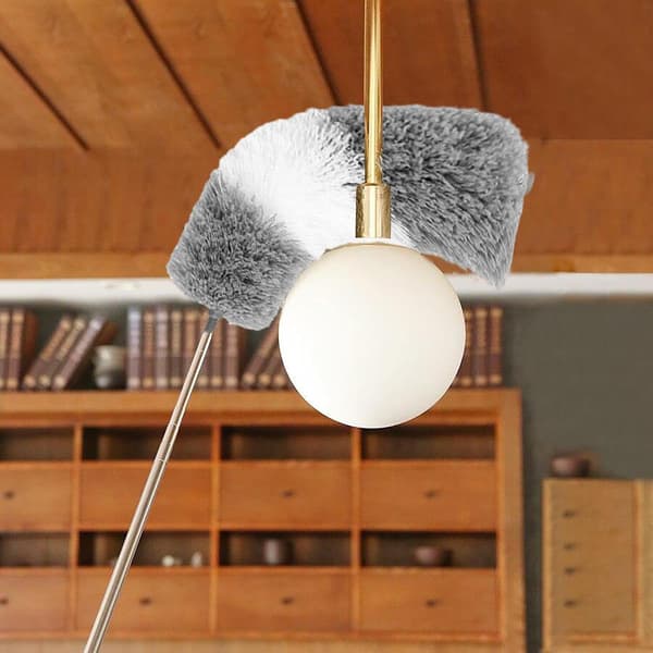 Microfiber Telescopic Duster 2.5 Meter Long Cleaning Duster Bendable Duster for Home Use