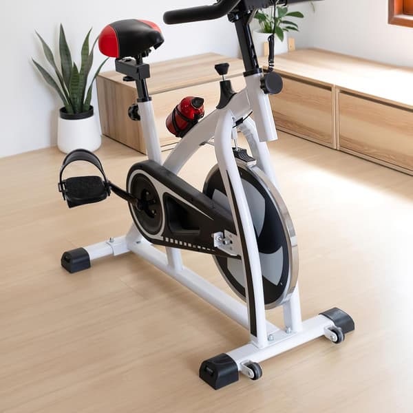 Exercise Bike Pedals with Adjustable Straps and Quiet Operation