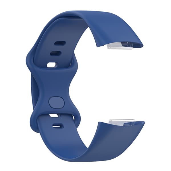 Silikoniranneke Fitbit Charge 6 tummansininen (L)