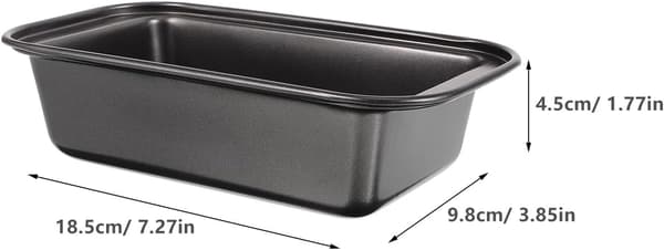 2 stk Maifan Stone Non-Stick Kageforme Brødforme Fremstillet af Kulstofstål