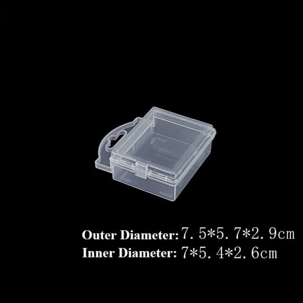Storage Box Jewelry Beads Container 7.5X5.7X2.9CM 7.5x5.7x2.9cm