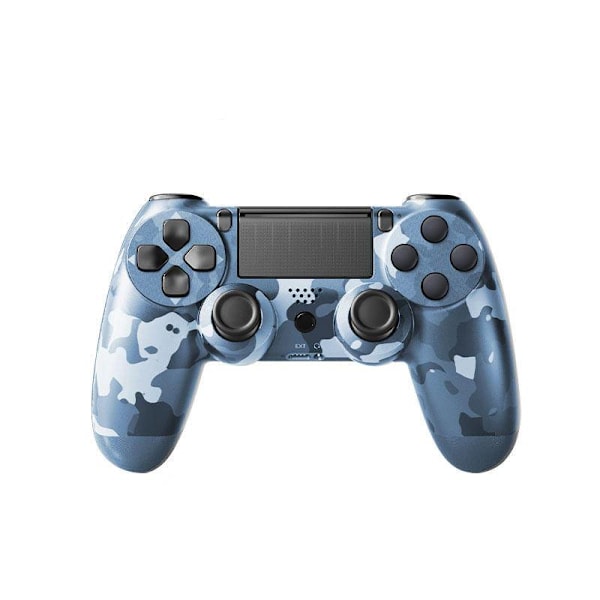 PS4 Controller DoubleShock Trådløs til Play-station 4_c Camouflage Blue