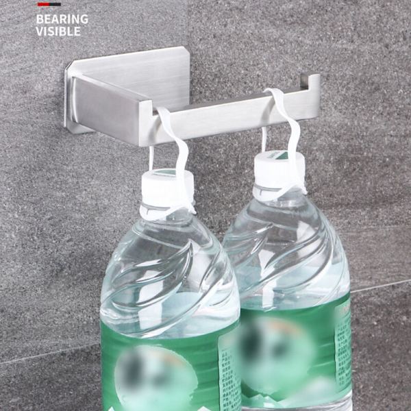 Toiletpapirholder i rustfrit stål [Klassisk sort/rustfrit stål]