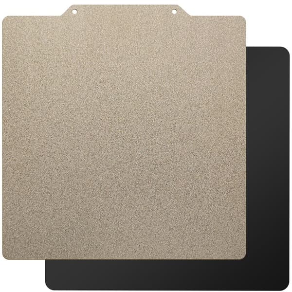 Fleksibel stålplade med PEI-overflade og magnetisk bundplade med lim 235 x 235 mm til 3 Pro, V2, 3D-printer