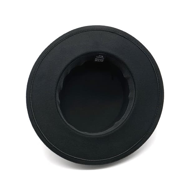 Fedora Hat til Mænd, Filt Trilby Hat til Kvinder, Bredskygget Panama Hat Unisex