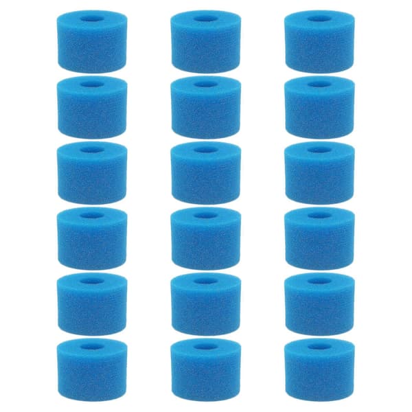 18 stk For Pure Spa Gjenbrukbare Vaskbare Skum Boblebad Filter S1 Type