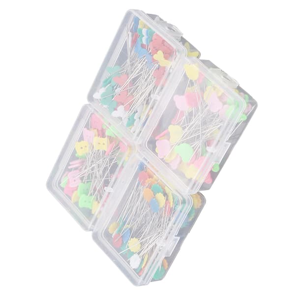 Flower Button Head Pins 300 Pcs Quilting Tools Sewing Supplies