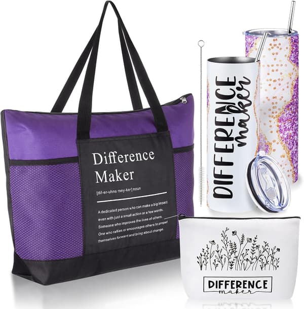 3 stk. \"Difference Maker\"-ansatt for kvinner Purple