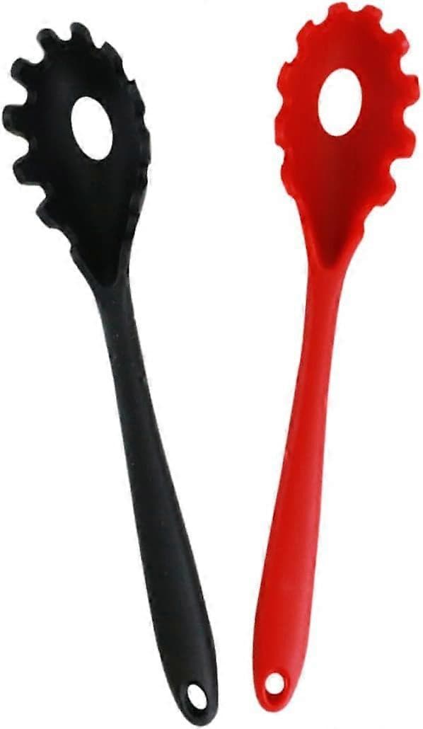 6 Pieces Silicone Noodle Ladle Pasta Server Spaghetti Fork Silicone Spaghetti Fork Silicone Spaghetti Ladle Pasta