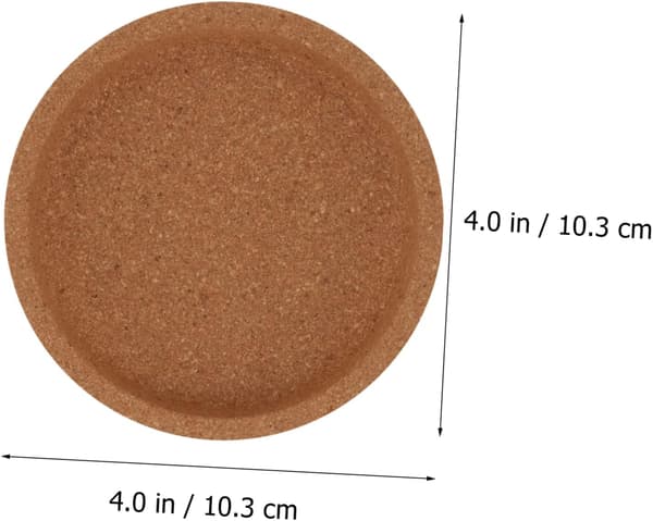 DIY Coaster Set Wooden Placemats Drink Coasters for Home Kitchen Cafe