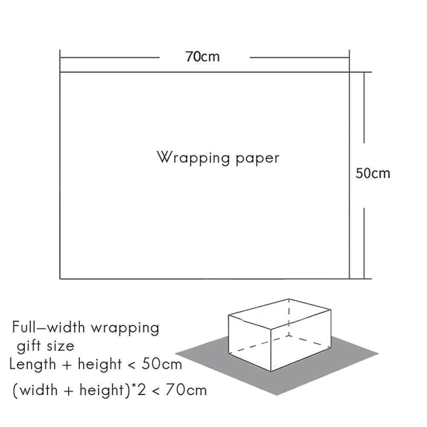 Inslagningspapper, födelsedagsinslagningspapper ingår, 6 st presentpapper, band presentgåva W