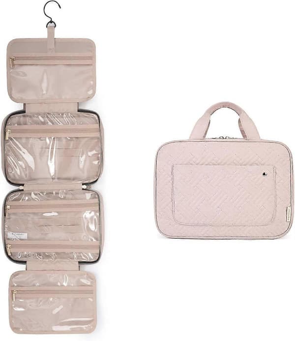 Large Hanging Toiletry Bag (Pink)