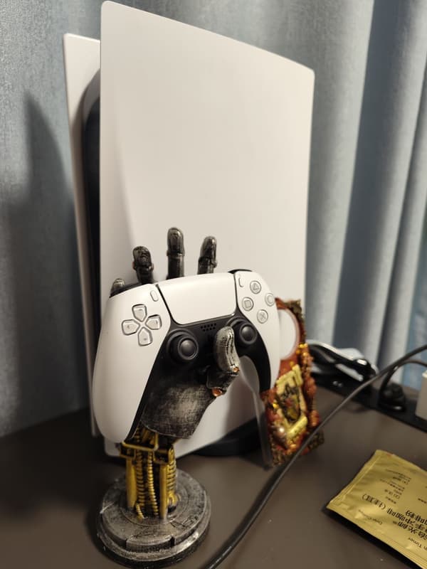 Cyberpunk-kontroller XBOXswitch håndtak oppbevaring datamaskin konkurranse skrivebordsstativ harpiks ornamenter for gutter