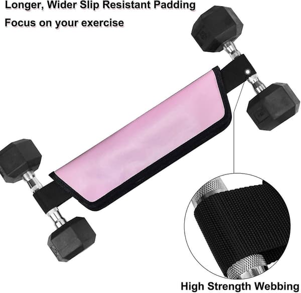 Hip Thrust Belt for Dumbbells, Booty Belt for Hip Thrust, Hip Thrust Pad for Squats, Lunges, Glute Bridges