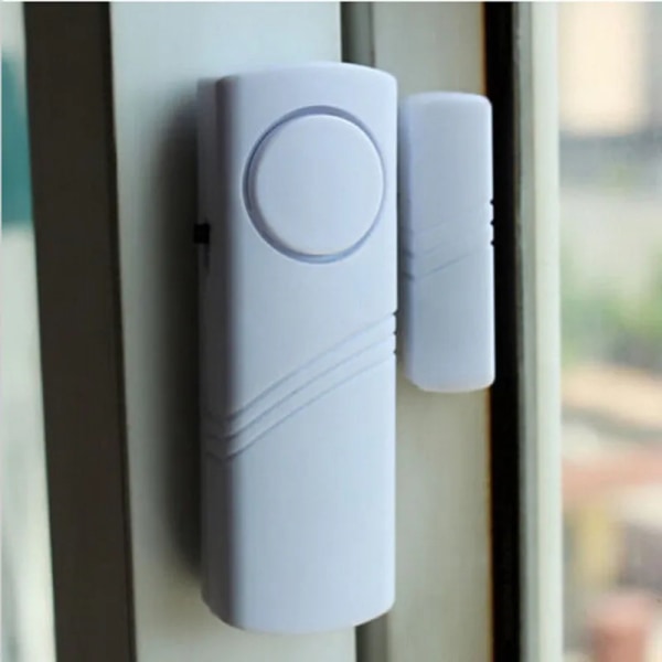 Personlig säkerhet Fönster & Dörr Larmklocka | Trådlös sensor Dörrfönster Inbrottslarm | Paket med 10 st